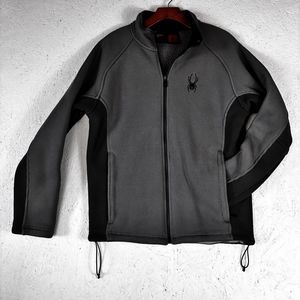 Spider Men's M Constant Mid Weight Stryke Fleece Core Sweater Full Zip Jacket